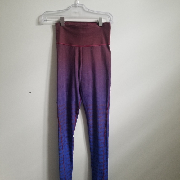 *SOLD* STELLA MCCARTNEY Training Miracle Sculpt Ombre Leggings sz XS - Picture 4 of 7